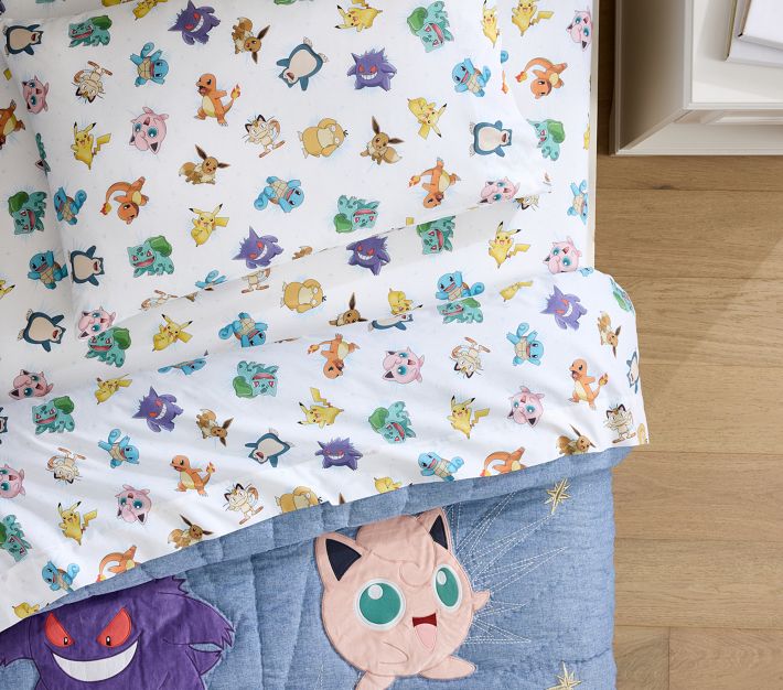 Pokémon Organic Sheet Set Pottery Barn Kids