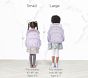 Mackenzie Puffer Lavender Bows Backpack