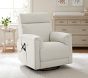 Dream Deluxe Swivel Glider Recliner with Heat and Massage