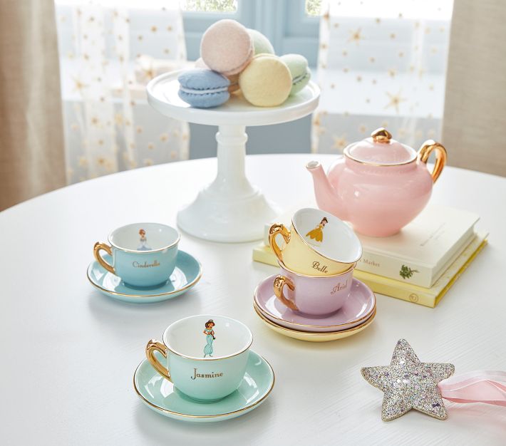 Porcelain Princess Tea Set Toy Kitchen Accessories Pottery
