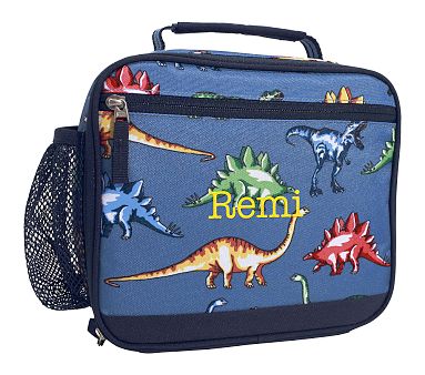 Pottery Barn Kids MACKENZIE リュック 恐竜柄 Mackenzie Blue Multi Dino Backpacks | Pottery Barn Kids