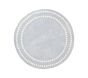 Open Box: Custom Pearl Dot Rug, 5' Round - Chambray Blue