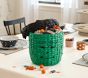 Frankenstein Woven Candy Container With Lid