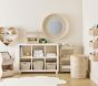 Quinn White Washed Hamper