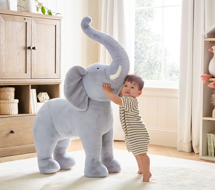 Jumbo Elephant Plush Pottery Barn Kids