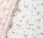 Meredith Allover Floral Organic Crib Fitted Sheet