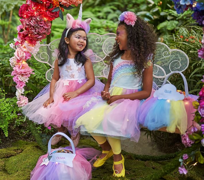 Rainbow Fairy Dreamy Dress Ups Light Up Unicorn Tutu Kids
