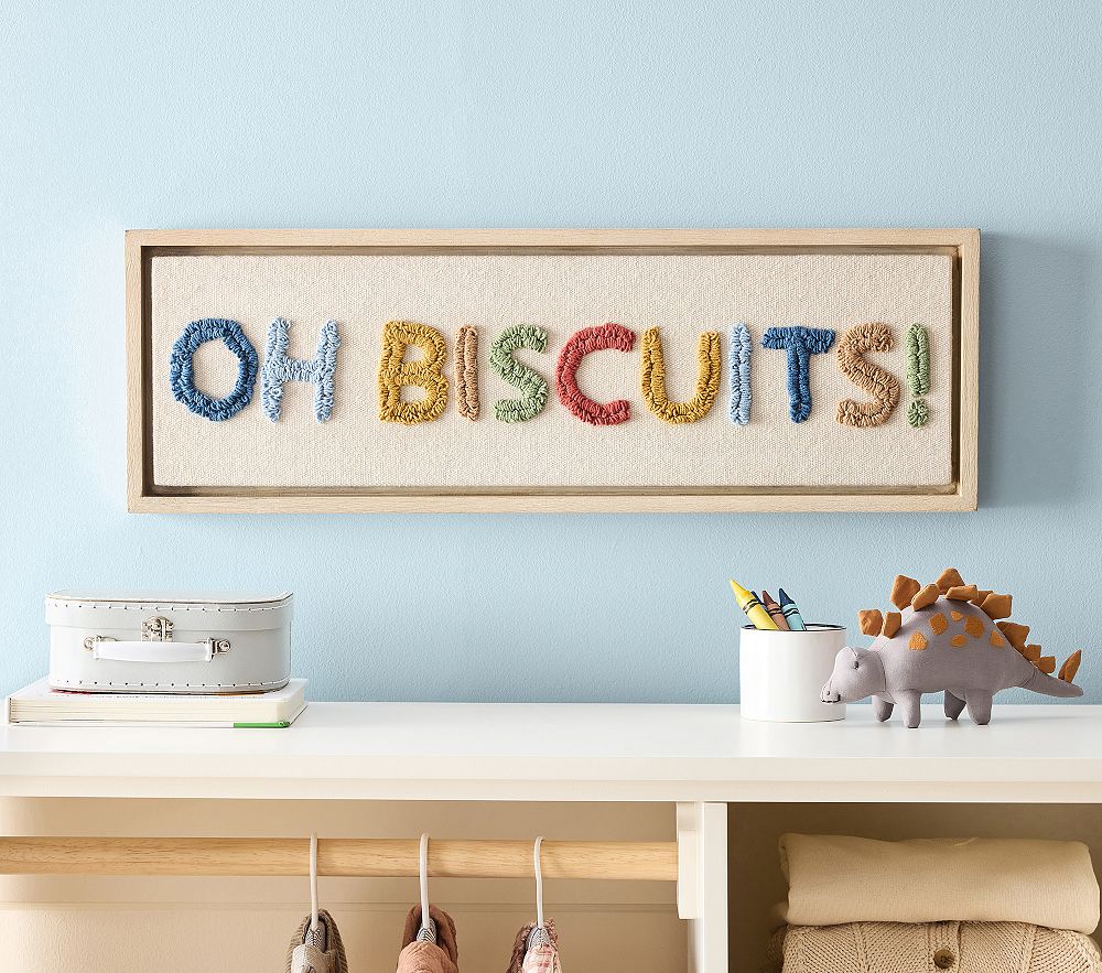 <i>Bluey</i> Oh Biscuits Embroidered Art (30&quot;)