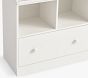 Cameron Stow-Away Desk With Cubby Towers Wall Storage System