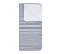 Oxford Stripe Waterproof Toddler Bed Pad