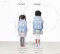 Mackenzie LoveShackFancy Blue Damask Floral Backpack &amp; Lunch Bundle, Set of 3