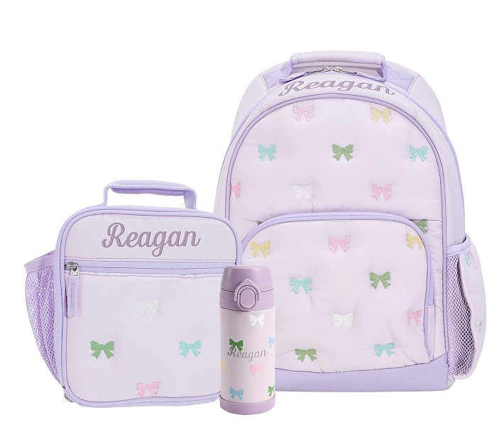 Lavender Bows Backpack Bundle | Pottery Barn Kids