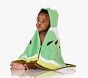 Kiwi Shaped Baby Beach Hooded Towel UPF 50+