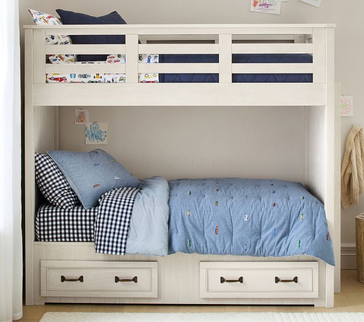 Belden Twin-Over-Twin Kids Bunk Bed Pottery Barn Kids