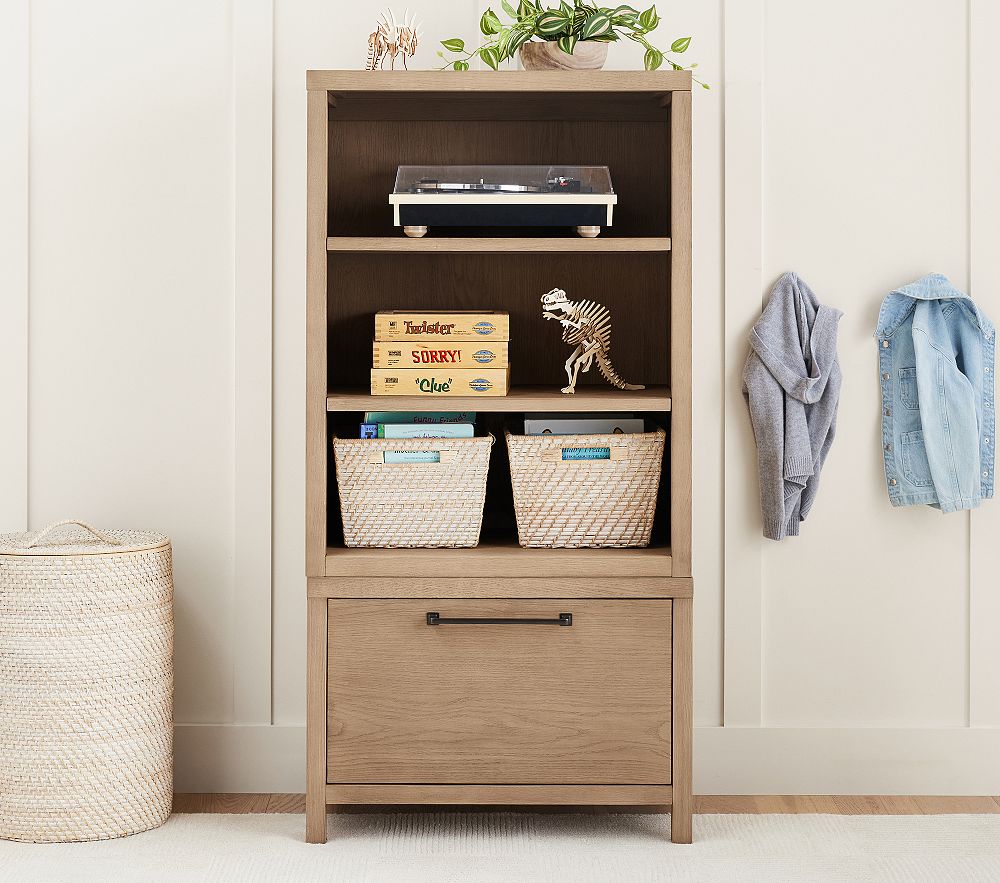 Charlie Bookcase With Drawer Base Wall Storage System