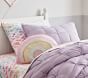 Retro Rainbow &amp; Molly Unicorn Pillow Set