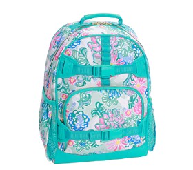 Pottery Barn Kids MACKENZIE リュック 恐竜柄 Mackenzie Navy Dinosaur Bones Glow-in-the-Dark Adaptive