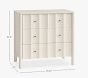 Scalloped 3-Drawer Dresser (36w x 19d&quot;)