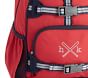 Mackenzie Red Navy Trim Solid Backpacks