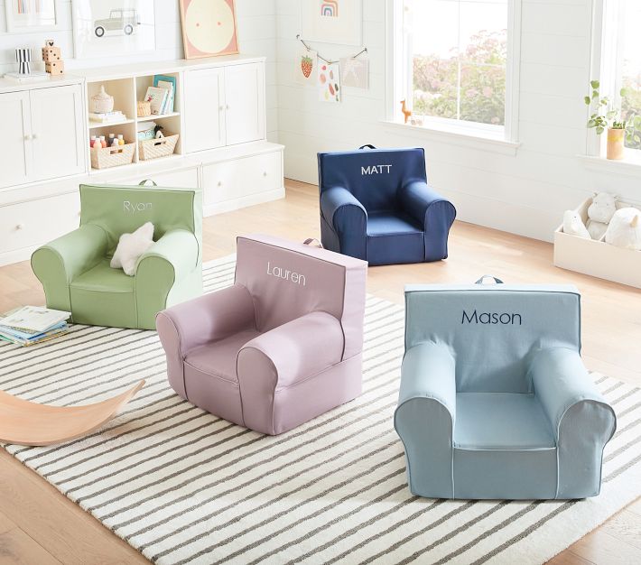 Anywhere Chair®, Sage Twill | Pottery Barn Kids