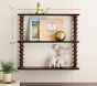 Chris Loves Julia Turned Wood Tiered Shelf (21.5&quot; x 24&quot;)
