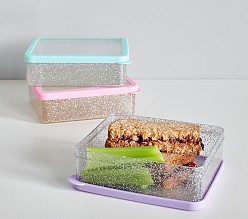 Spencer Glitter Medium Food Container