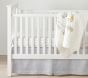 Woodland Train Organic Crib Fitted Sheet
