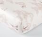 Monique Lhuillier Chinoiserie Bird Organic Crib Fitted Sheet