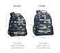 Mackenzie Green Dinosaur Camo Reflective Backpacks