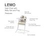 Cybex LEMO 2 High Chair 4-in-1 Set