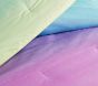 Watercolor Rainbow Ombre Comforter &amp; Sham