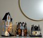 Light-Up Halloween Mantel Village