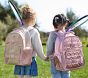 Mackenzie Pink Metallic Hearts Backpack &amp; Lunch Bundle, Set of 2