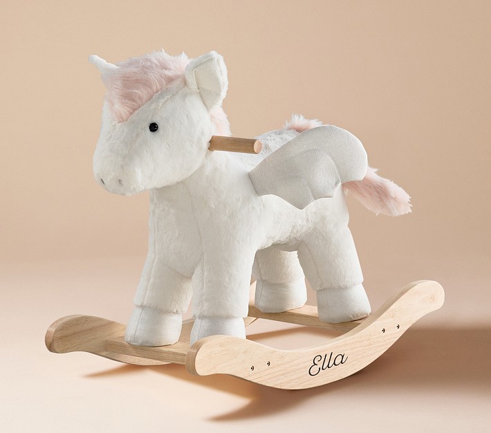 Pegasus Plush Rocker Animal Rocker Pottery Barn Kids