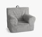 Kids Anywhere Chair®, Ultra Plush Gray Faux Fur