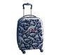 Mackenzie Blue/Gray Dino Hard Sided Luggage