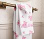LoveShackFancy Bath Set - Towels, Shower Curtain, Bath Mat
