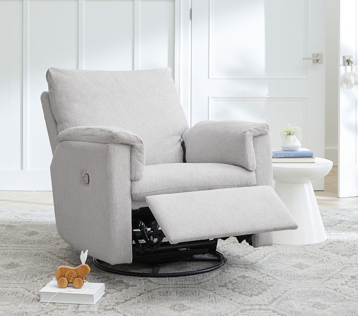モビール　ポッタリーバーン Dream Swivel Gliding & Reclining Chair | Pottery Barn Kids