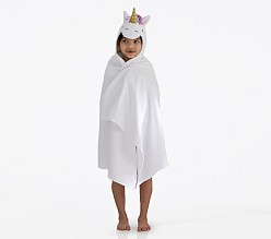 Unicorn Plush Kid Hooded Towel