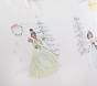 Disney Princess Holiday Organic Duvet Cover &amp; Shams