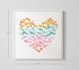 Watercolor Heart Wall Art (24")