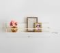 Gold Polished Metal Shelves (24&quot; - 36&quot;)