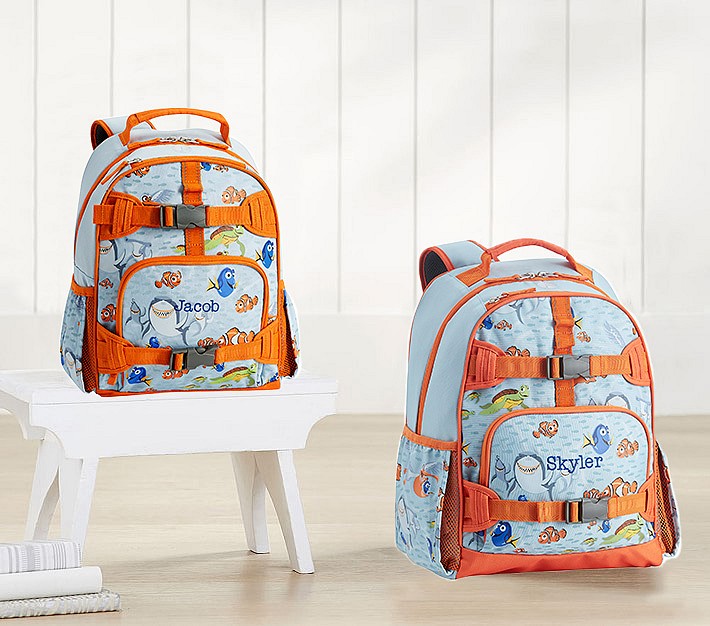 Pottery Barn Kids ニモ バックパック 暗闇で光る Mackenzie Disney and Pixar Finding Nemo Glow-in-the-Dark