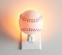 Ceramic Embossed Baseball Nightlight