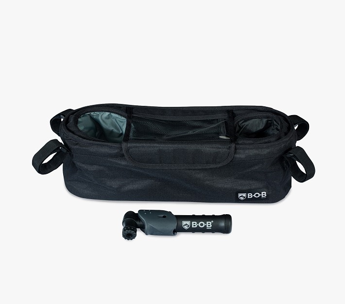 BOB Gear Deluxe Handlebar Console with Tire Pump- Single Jogging