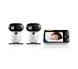 Motorola PIP 1610-2 5.0" HD Motorized Video Baby Monitor with 2 Cameras