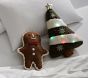 Georgie Gingerbread &amp; Light-Up Christmas Tree Pillow Bundle