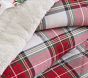 Morgan Plaid Sherpa Comforter