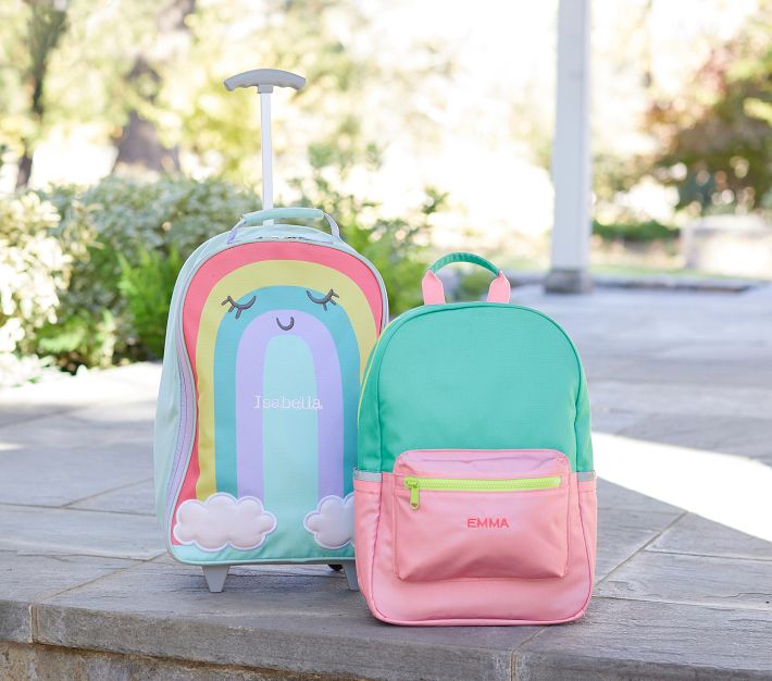 Astor Pink/Aqua Backpacks Pottery Barn Kids