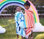 Happy Rainbows Kid Beach Towel UPF 50+